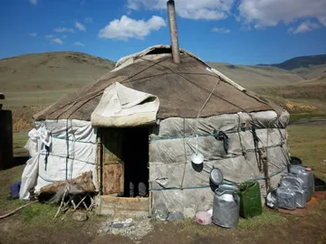 Hagyományos szállás Altai népek - Altai turisztikai