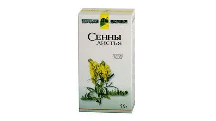 senna Herb manual de instrucțiuni pentru constipație