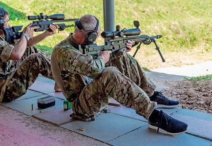 Как да се обучават полицейски снайперисти, армия ДВ