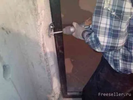 Инсталиране на анкери врати