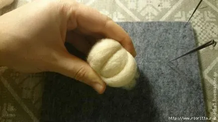 Felted dremushka păpușă