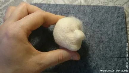 Felted dremushka păpușă