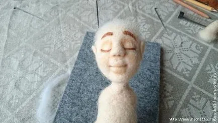 Felted dremushka păpușă