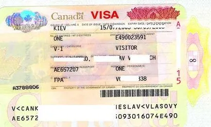 Vizele pentru Canada pentru Rumyniyan și ucraineni - cum să obțineți și puneți-l pe cont propriu