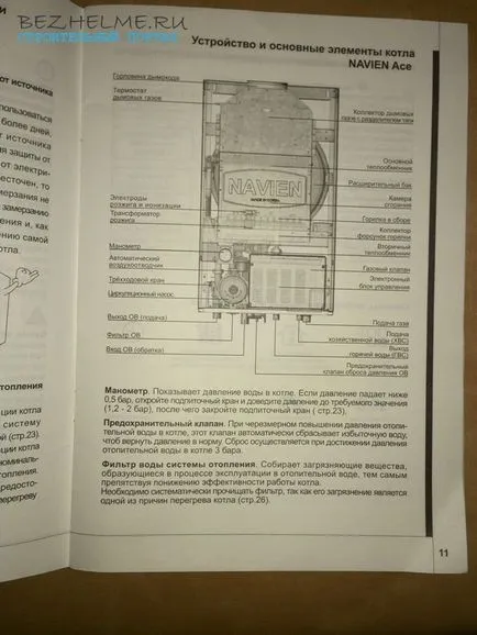 A lakás használjuk gázkazán Naven Ays - megtakarítás ott