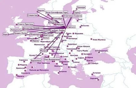 Wizzair - най-големите източноевропейски нискотарифните авиокомпании