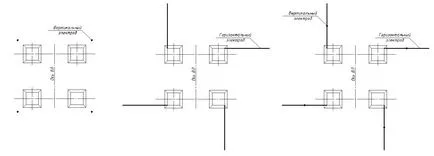 stalpi de legare la pământ cu linii electrice