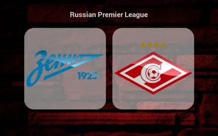 Zenit - Spartak a jucat ca 2