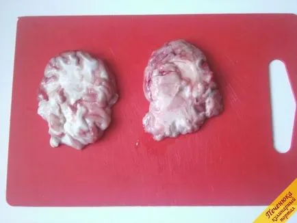 Пържени телешки мозък (стъпка по стъпка рецепта със снимки)