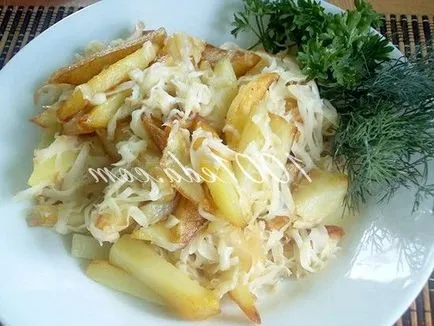 Sült burgonya sajtos ghível recept lépésről lépésre kép - sült burgonyával