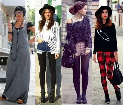 Hogyan Dress hipsters-lány fotó