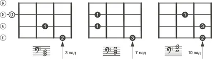 Akkordok a basszusgitár