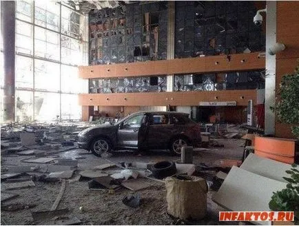 daune fotografie Aeroportul din Donetsk