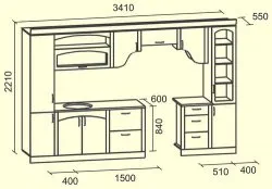 Чертежи на кухни
