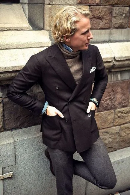 Какво да се носят под сако, блог за мъжкия стил