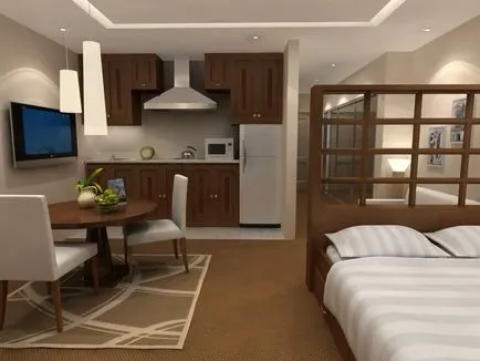 Care este apartamentul de tip hotel (familii mici)