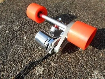 Készíts egy Longboard egy elektromos motor, saját kezűleg