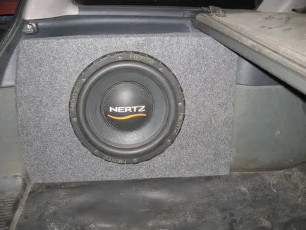 Asigurați-o carcasă „stealth“ subwoofer în aripa - pasionații de automobile Daewoo Nubira