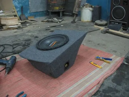 Asigurați-o carcasă „stealth“ subwoofer în aripa - pasionații de automobile Daewoo Nubira