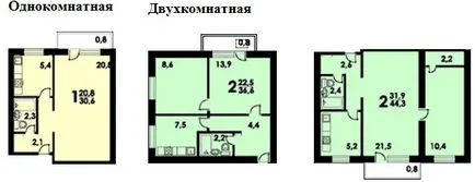 баня дизайн и декорация на стая тоалетна блок къщата оформлението типичен серия II-18