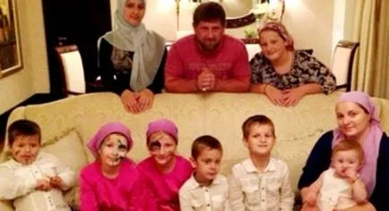 Девет деца Рамзан Кадиров - новините онлайн на адрес на Кавказ