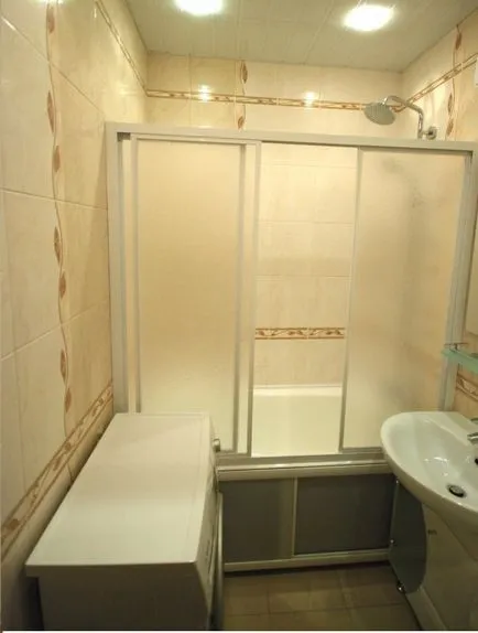 баня дизайн и декорация на стая тоалетна блок къщата оформлението типичен серия II-18