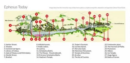 Древният град Ефес в Турция, историята на древния град Ефес, фото и видео