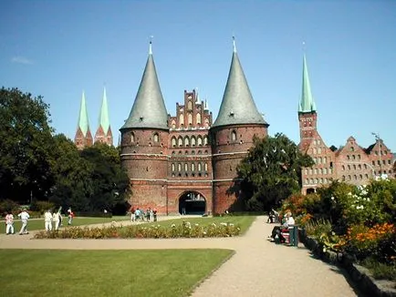 Látnivalók Luebeck, mit kell látni Lübeck-guide bemutatása turisztikai foltok -