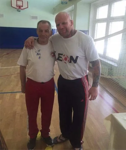 Jeff Monson a dat o clasă de master în școală Moscova №799 - leon trăiesc