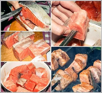Trout a grill - az eredeti recept főzés hal