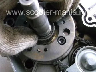 Fotografii de la demolare 157qmj Atlant motor de scuter (150cc), scutere și motociclete