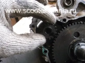 Fotografii de la demolare 157qmj Atlant motor de scuter (150cc), scutere și motociclete