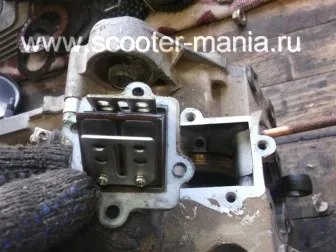 Fotók a szétszerelés motor qj1e40qmb ATV Stels atv 50, robogók és motorkerékpárok