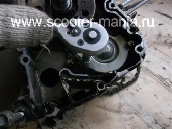 Fotografii de la demolare 157qmj Atlant motor de scuter (150cc), scutere și motociclete