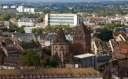 Orașul francez Strasbourg (regiunea Alsacia)