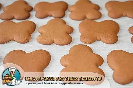 Gingerbread - майсторски клас при стъпка по стъпка снимки