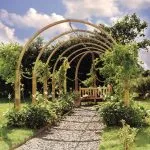 Pergola italiană pentru struguri