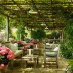 Pergola italiană pentru struguri