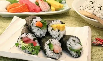 Hogyan kell elkészíteni sushi Japán