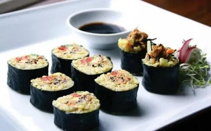 Hogyan kell elkészíteni sushi Japán