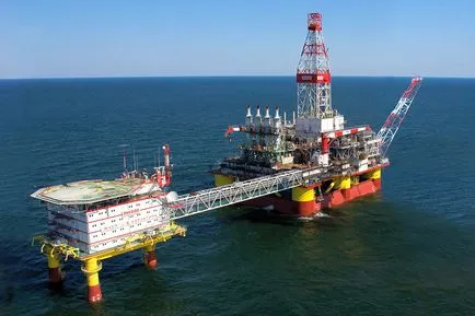 Cum se extrage uleiul în mare ca creat și operează platforma de petrol offshore, Marea Nordului