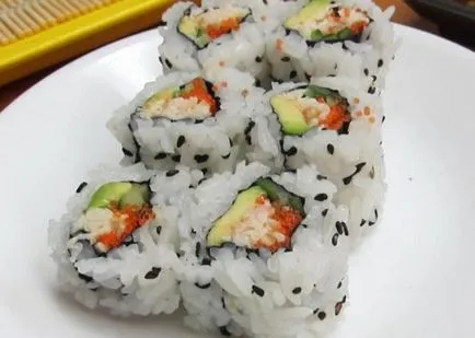 Hogyan kell elkészíteni sushi Japán