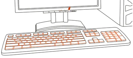 Cum de a desena un calculator creion în etape