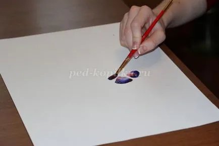 Hogyan kell felhívni szellőrózsa virágokat gouache