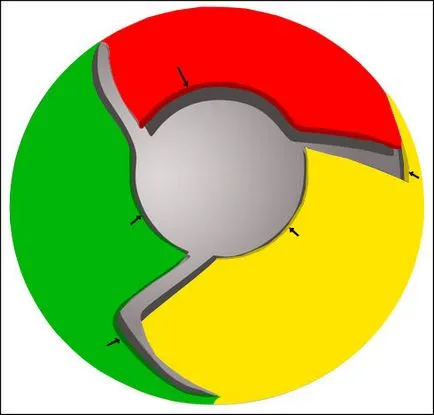 Как да се направи лого на Google Chrome