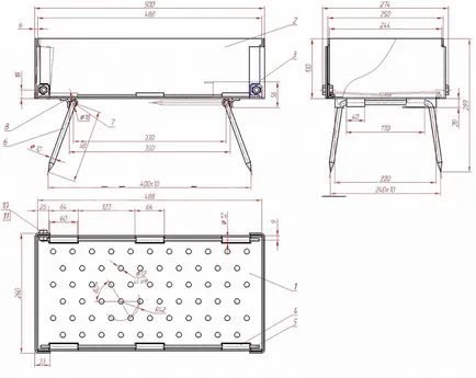 Cum de a construi un gratar pentru a da pe mâini o fotografie, video, desene