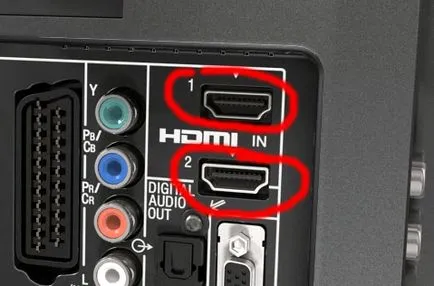 Как да се свържете телевизор към компютър чрез HDMI през прозорците на 10-подробни инструкции