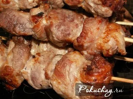 Cum se prajesc frigaruile într-o tigaie de carne de porc sau de pui - reteta pentru kebab cele mai delicioase