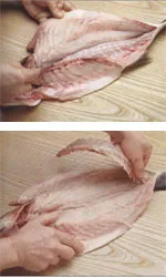 Cum se taie peștele în fileuri