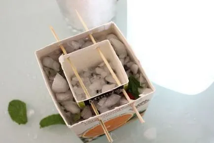 Как да си направим лед свещ